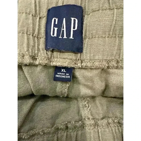 Gap Linen Blend  Drawstring Shorts in Size XL, NWT - Picture 6 of 8